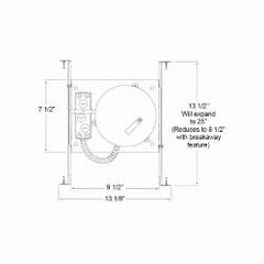 Acuity Brands IC22R Juno HSG 6 Remodel IC CI 240A1N