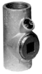 Appleton EYF50-AL Conduit Sealing Fitting, Dust-Ignitionproof Explosionproof Raintight, 1/2 in, For Use With: IMC/Threaded Rigid Metallic Conduit