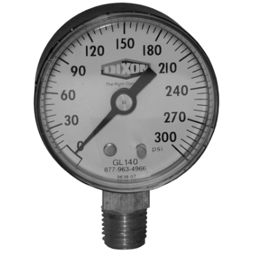 Dixon Valve & Coupling GL130 Dry Pressure Gauge