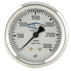 Dixon Valve & Coupling GLSC417 | Liquid Pressure Gauge 0 to 160 psi