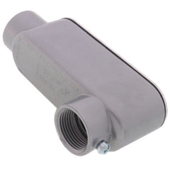 Southwire LB4SSCG 1-1/4 EMT & Rigid LB Type Combination Conduit Body w/ Cover and Gasket - Aluminum