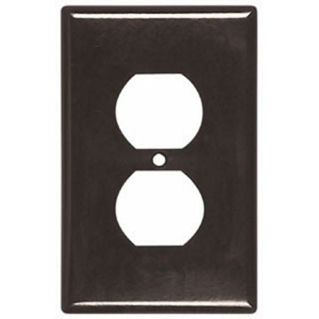 EATON 2032B-BOX Eaton Wiring Devices 2000 Mid-Sized Standard Receptacle Wallplate 1 Gang