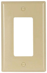 EATON 2051V-BOX Wallplate 1G Mid Thermoset Ivory