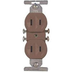 EATON 736B-BOX Eaton Wiring Devices 736 Duplex Non-Grounding Straight Blade Receptacle 125 VAC 15 A