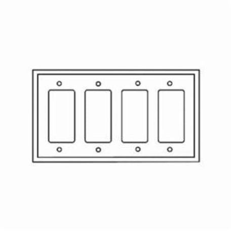 Crouse-Hinds 2064W-BOX EWD 2064W-BOX Wallplate 4G Decorato