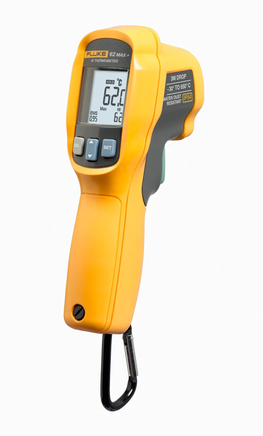 Fluke FLUKE-62-MAX Infrared Thermometer Handheld -30 to 650 degC