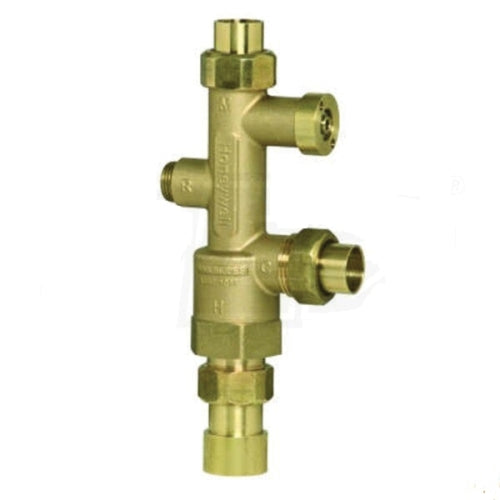 Honeywell AMX101-US-1 DirectConnect Thermostatic Mixing Valve 3/4 inch x 3/4 inch Union Sweat x FNPT Bottom