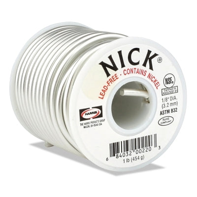 Harris NICK61 Lead-Free Nick Solder Spool 1/8 in