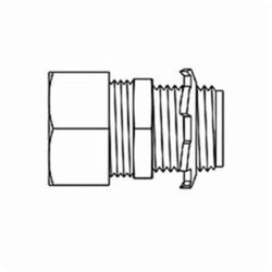 Hubbell 3408 RACO Liquidtight Connector 2 In Steel