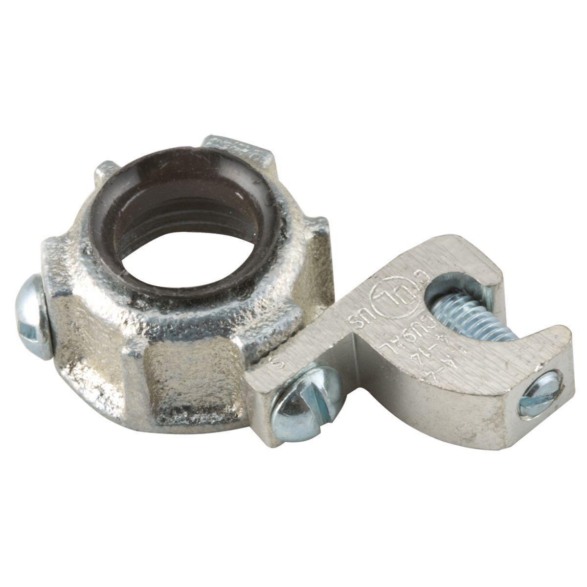 Hubbell 1294 Grounding Conduit Bushing With Lay-In Lug 3-1/2 in