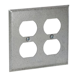 Hubbell 873 RACO 2-GANG HANDY BOX COVER - DUPLEX / DUPLEX