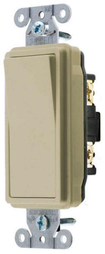 Hubbell DS120I Wiring Device-Kellems Style Line 20A Ivory