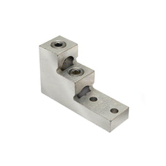 Hubbell K11A36U2 K11A-U Dual Rated Universal Mechanical Bolted Lug and Terminal, 2 AWG to 600 kcmil Copper/Stranded Aluminum Conductor, 3/8 in Stud, 2 Bolt Holes, Aluminum