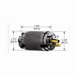 Hubbell HBL7594 HUB 3W TL CAP