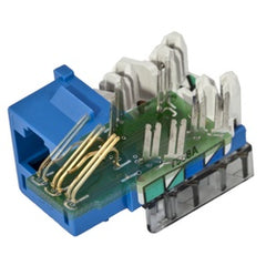 Hubbell HXJ6OR24 Modular Jack 8-Position Standard Universal Xcelerator A/B Cat 6 Module