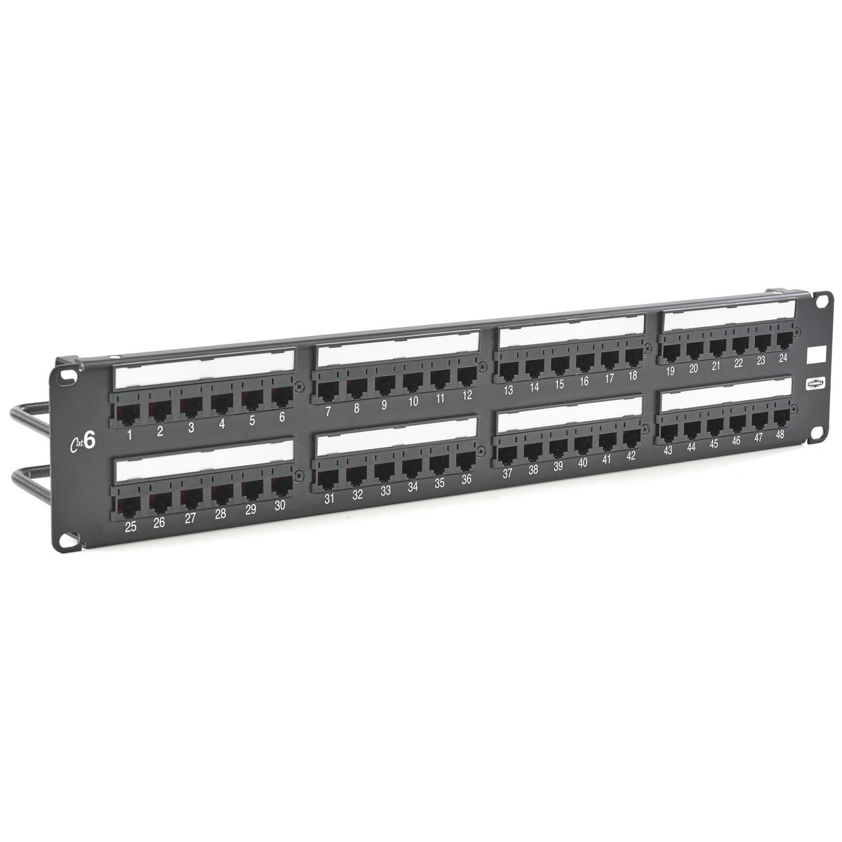 Hubbell HP648 HUBBELL P-PANEL, CAT6, 48 PORT, UNI