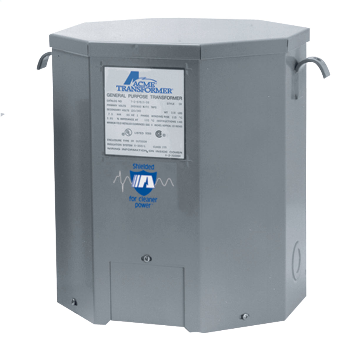 Hubbell T2535163S T2-53516-3S-ELEC 10KVA Dry-Type Transformer 240X480 Primary - 120/240 Secondary - Four Windings