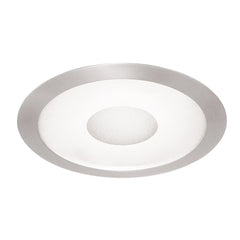 Juno 242-WH 6 Frosted Lens Trim with Clear Center