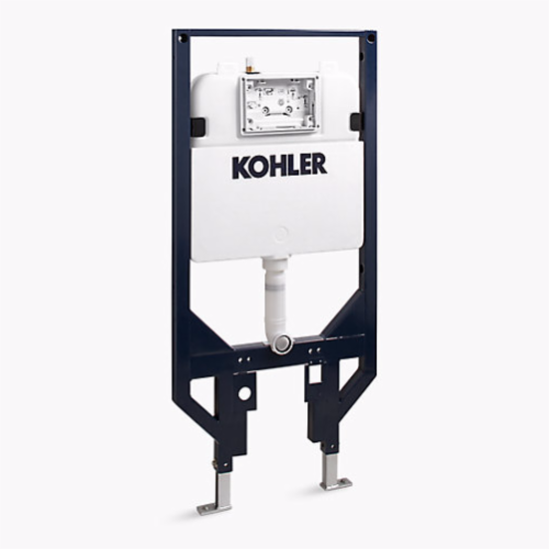 Kohler K-18829-NA Dual Flush In-Wall Tank and Carrier System 0.8/1.6 gpf