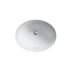 Kohler K-2336-0 Devonshire 1-Basin Vitreous China Undermount Lavatory Sink 20-1/2 inch x 16-1/2 inch