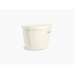 Kohler K-31615-96 Cimarron 1.28 GPF Flush Toilet Tank with Lid, Biscuit