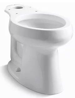 Kohler K-4199-0 Highline Elongated Toilet Bowl Only, White