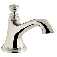 Kohler K-72759-SN Artifacts Widespread Bathroom Sink Spout With Bell Design, 1.5 gpm, Vibrant Polished Nickel