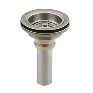 Kohler K-8801-BN Duostrainer Brass Sink Strainer, 3-3/8 inch, Vibrant Brushed Nickel