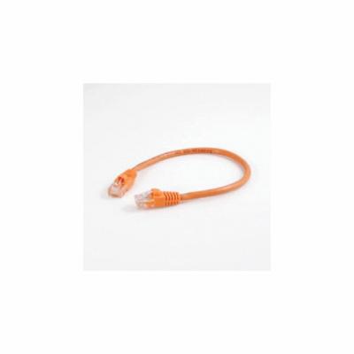 Legrand 570-140-005 QUIKTRON CAT5E 5FT PATCH CABLE ORANGE