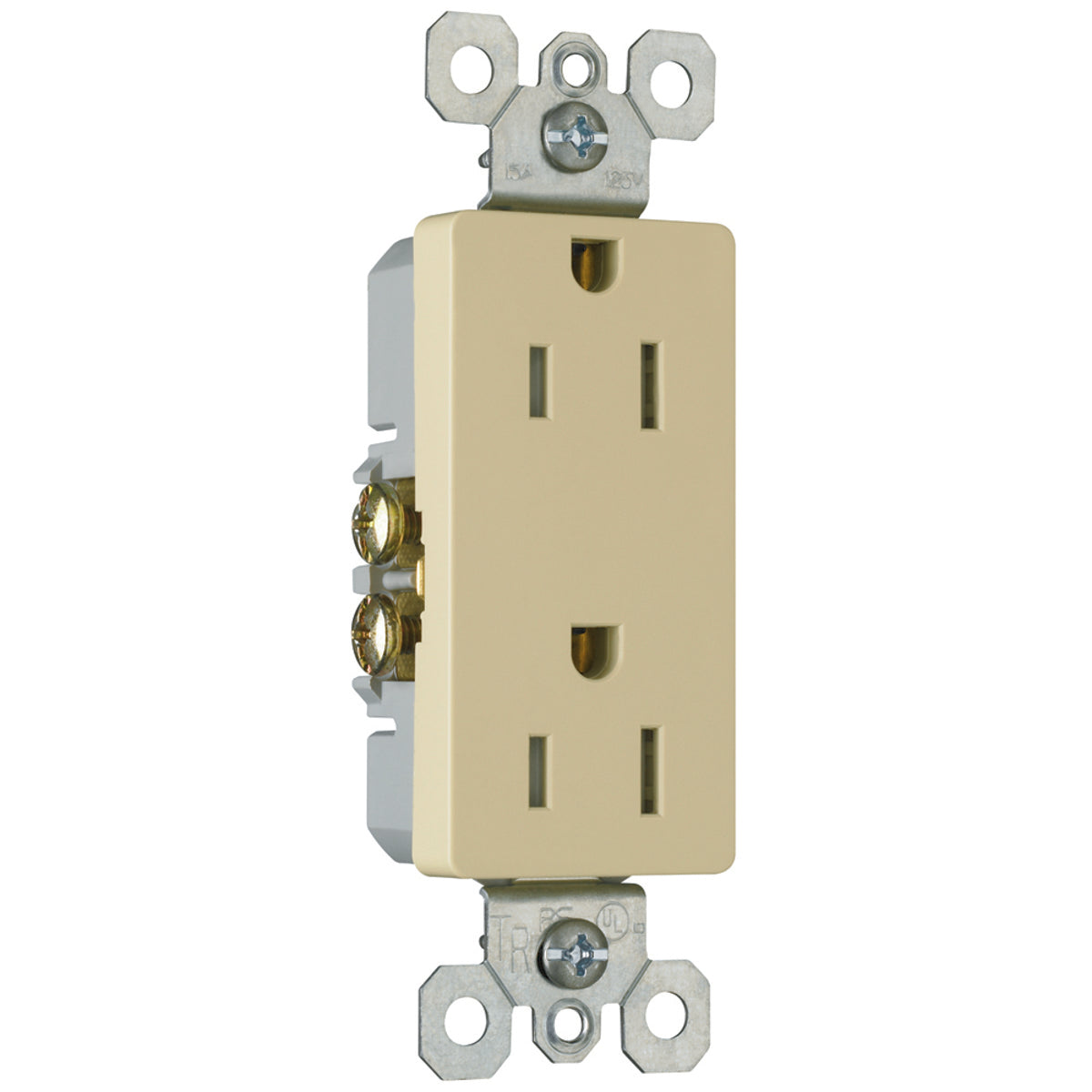 Legrand-Pass & Seymour 885TRI Decorator Tamper-Resistant Receptacle 15 Amp 125 Volt