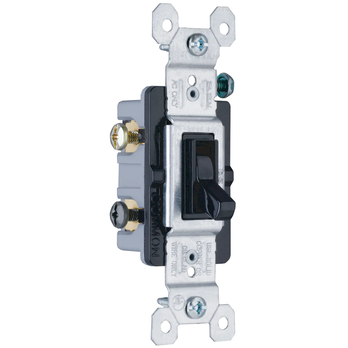 Legrand 663BKG NAFTA-Compliant Toggle Switch 15 Amps 120 Volts Replacement MPN