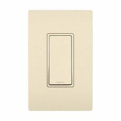 Legrand TM873LA Decorator Switch, 3Way 15Amp 120/277V Grounding