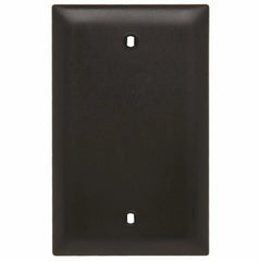 Legrand TP13-BK Trademaster Wall Plate 1 Gang Blank Box Mount Black