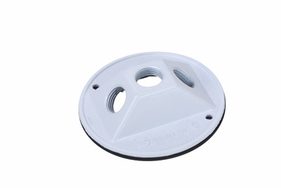 Legrand WPRB13-W 3-Hole Weatherproof Cover 4 Inch White