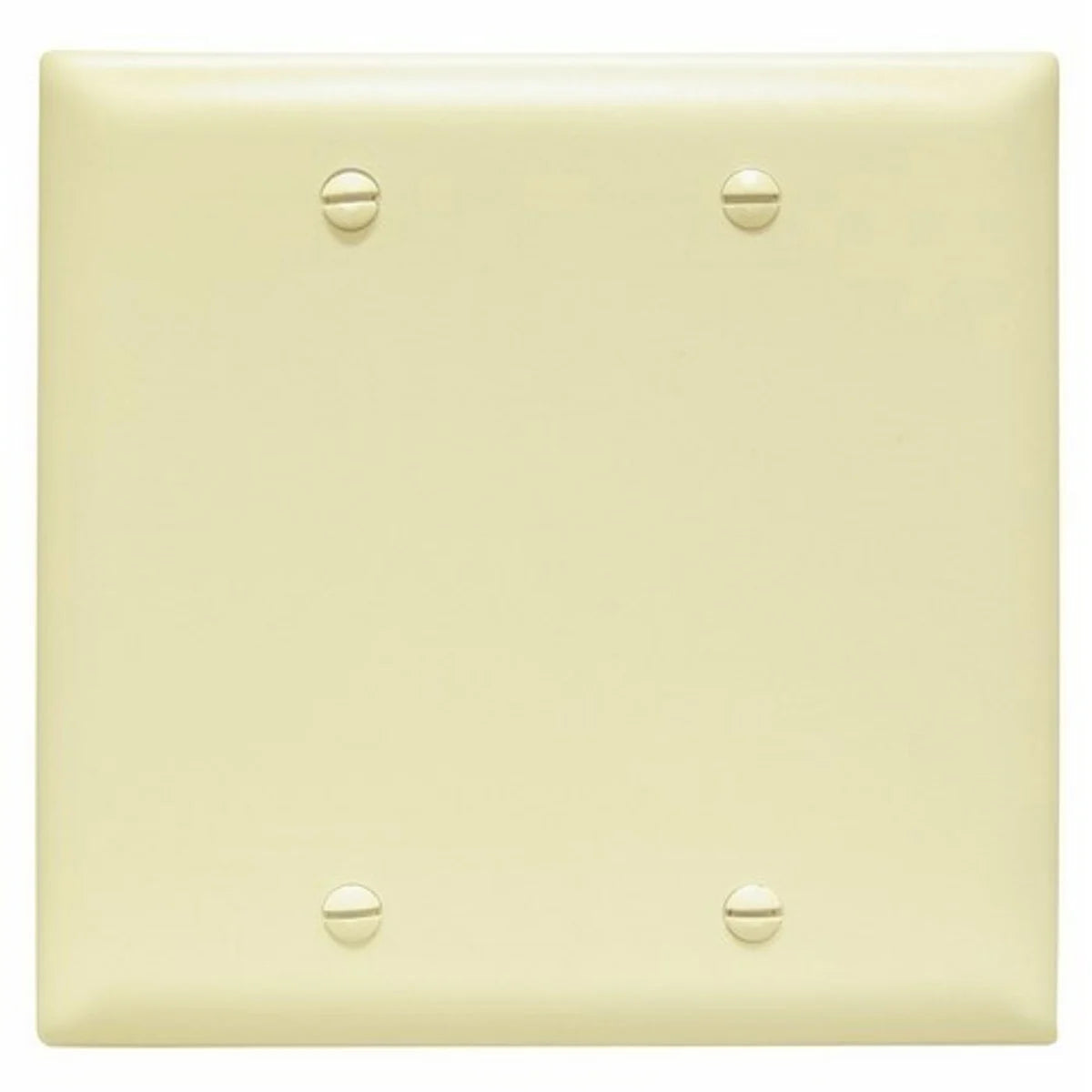 Legrand TP23-I Trademaster Plate 2gang Blank Box Mount Ivory