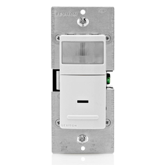 Leviton IPV15-1LZ 15amp White Single Pole and 3 Way Occupancy Sensor