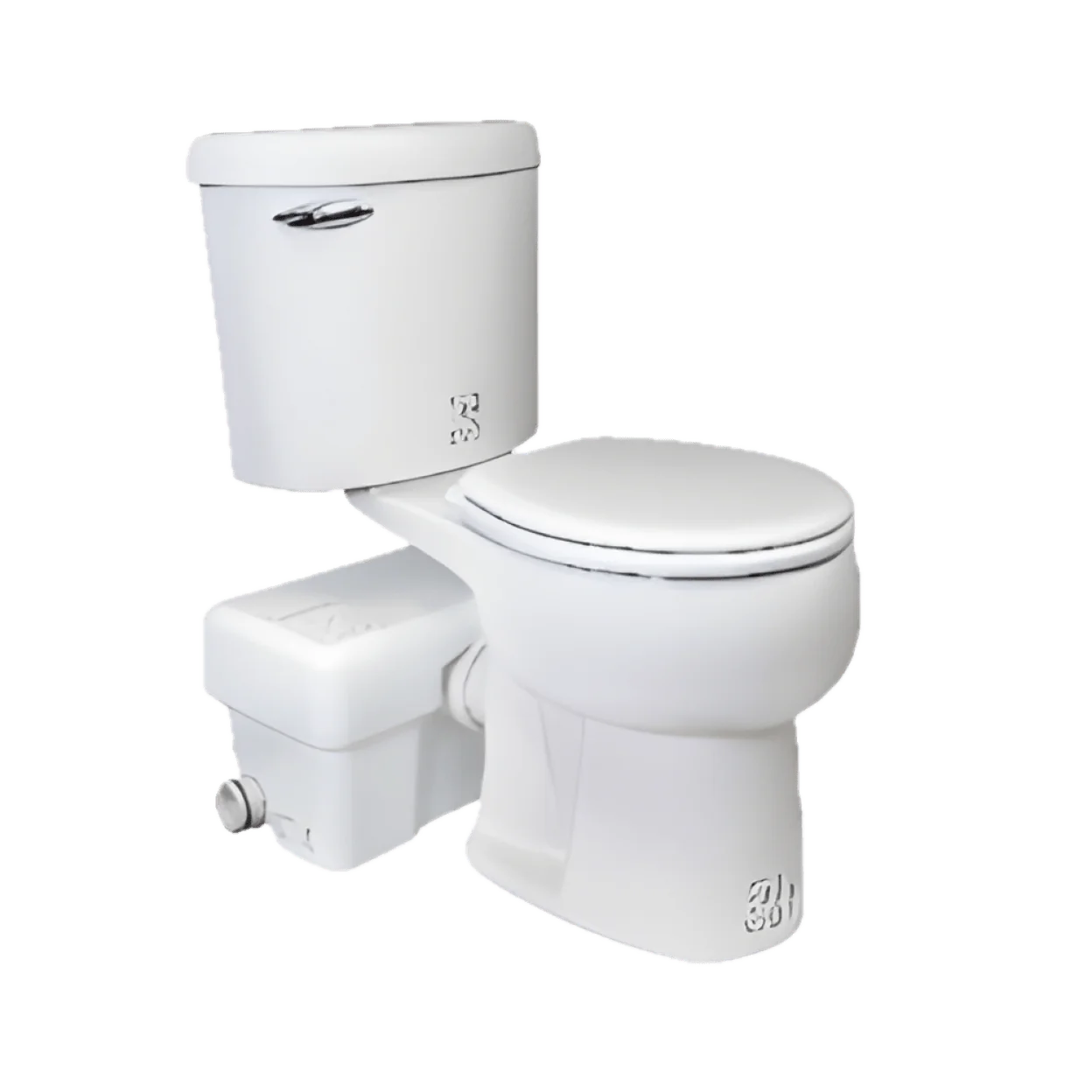 Liberty Pumps ASCENTII-RSW Ascent II Macerating Toilet System 1.28 gpf Round