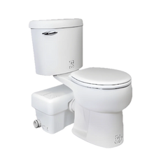 Liberty Pumps ASCENTII-RSW Ascent II Macerating Toilet System 1.28 gpf Round