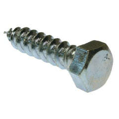 Metallics JBLS32 Lag Bolt, 1/2 in, 4 in L Under Head, Steel, Zinc Chromate