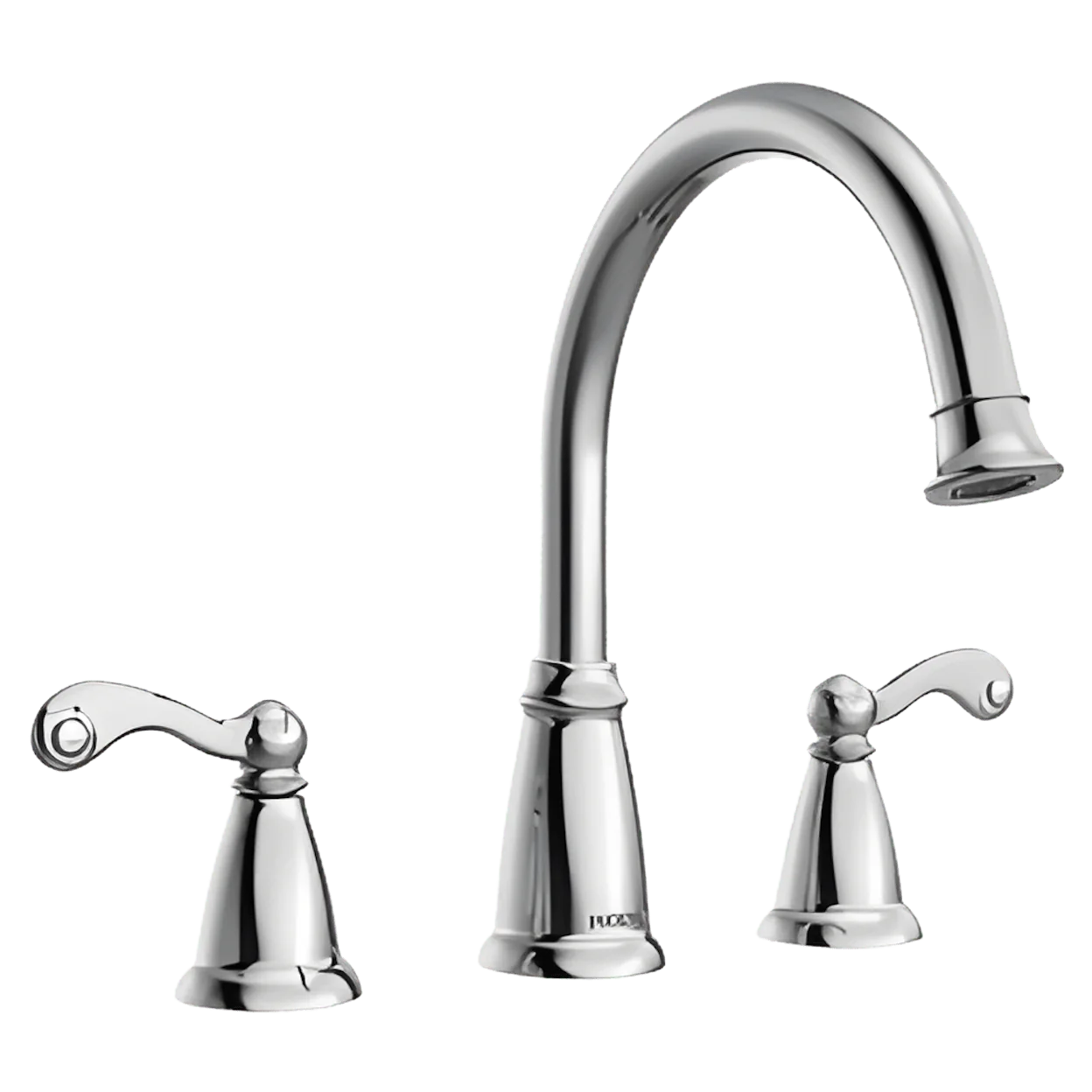 Moen T624 Traditional Two Handle Roman Tub Faucet in Polished Chrome (Trim Only)