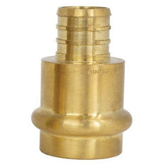 Nibco H16802W Webstone 1/2 inch Press x PEX 1.73 inch L DZR Lead-Free Brass Coupling