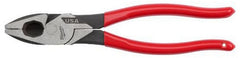 Milwaukee Tool MT500 Lineman's Dipped Grip Pliers (USA)