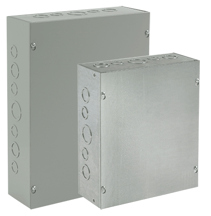 nVent ASE10X10X4NK HOF SCREW COVER JUNCTION BOX 10 IN W x 4 IN D x 10 IN H