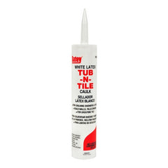 Oatey 30241 Tub-N-Tile Caulk, 10 oz Cartridge, White