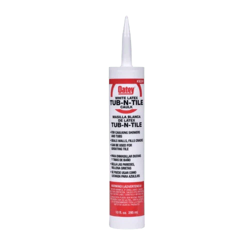 Oatey 30241 Tub-N-Tile Caulk, 10 oz Cartridge, White