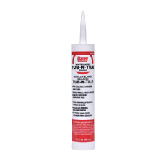 Oatey 30241 Tub-N-Tile Caulk, 10 oz Cartridge, White