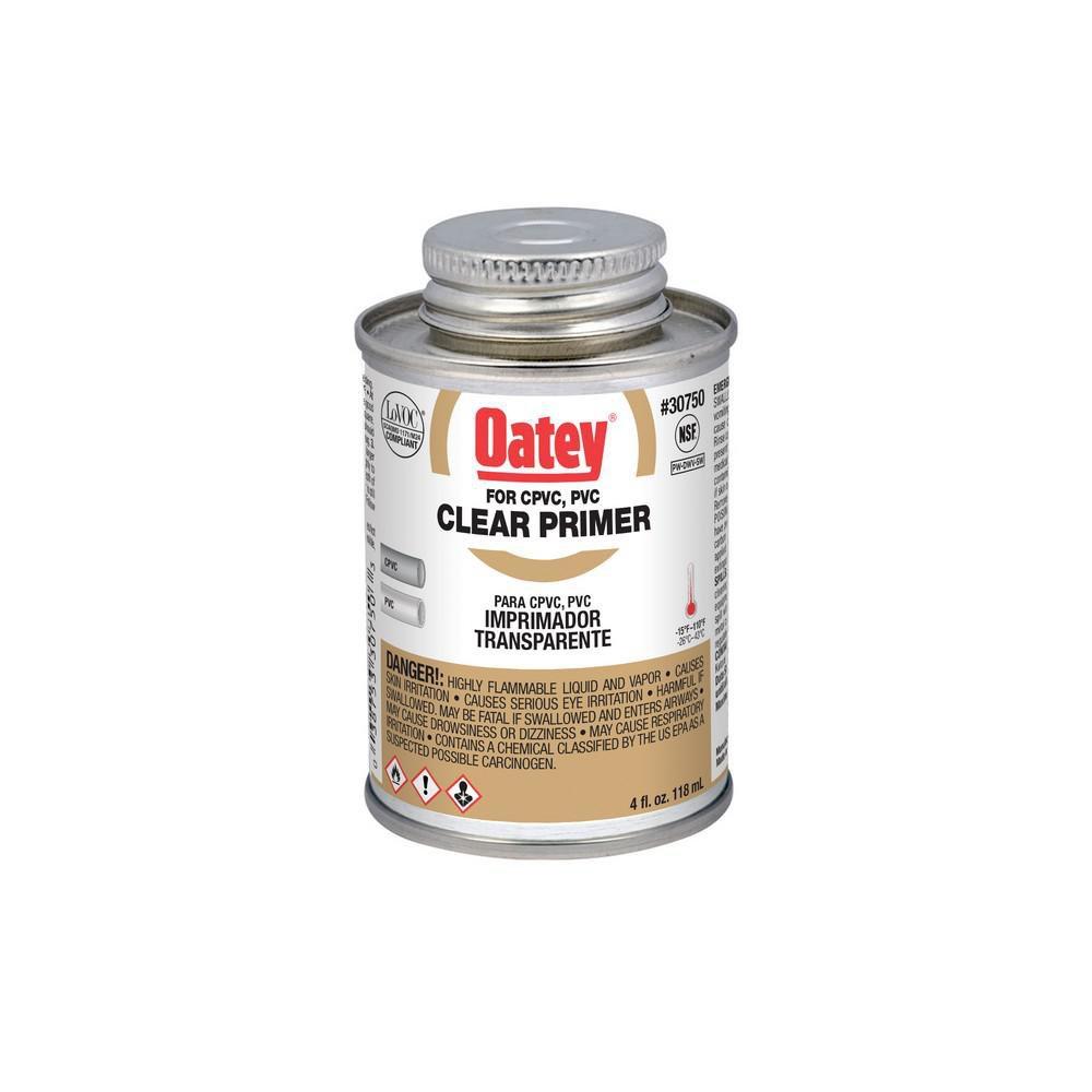 Oatey 30750 4 oz PVC Clear Primer Replacement MPN