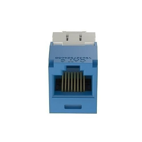 Panduit CJ688TGBU Mini-Com UTP RJ45 Cat TG Jack Module, Blue