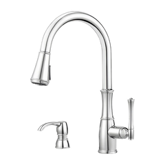 Pfister GT529WH1C Wheaton 1 Handle Pull-Down Kitchen Faucet