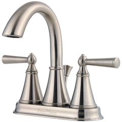 Pfister LG48-GL0K Saxton 2-Handle Centerset Bathroom Sink Faucet in Brushed Nickel